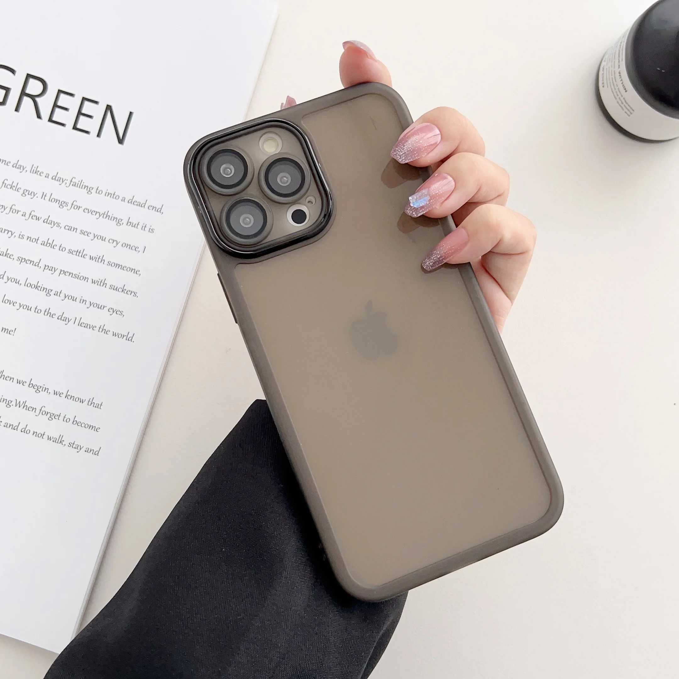 For iPhone 14 13 12 11 Pro Max Plus Case Luxury Translucency Soft Silicone Lens All-inclusive Shockproof Back Cover Accessories
For iPhone 14 13 12 11 Pro Max Plus Case Luxury Translucency Soft Silicone Lens All-inclusive Shockproof Back Cover Accessories