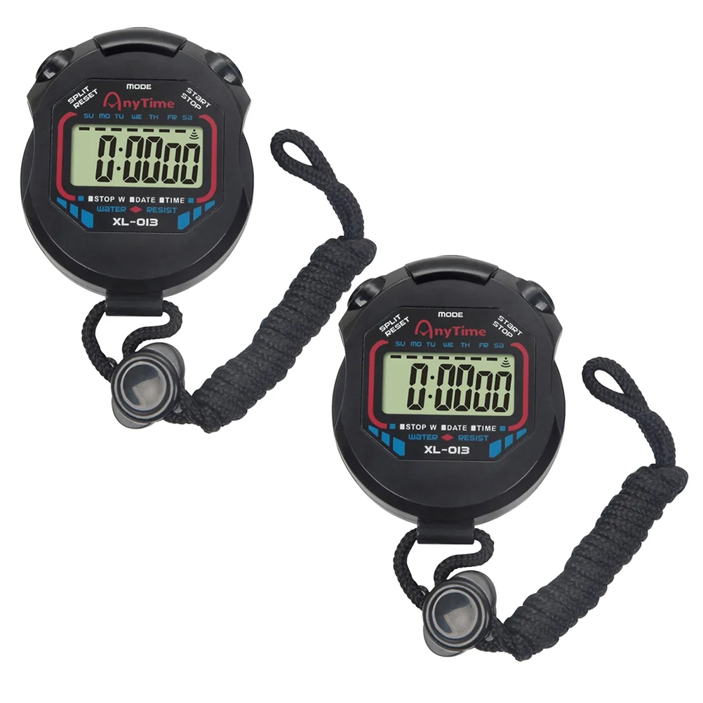 2pcs Memory Timer Count Up Down Stopwatch Exercise Watch Stopwatch Professional Timer Water Resistant Stopwatch
2pcs Memory Timer Count Up Down Stopwatch Exercise Watch Stopwatch Professional Timer Water Resistant Stopwatch