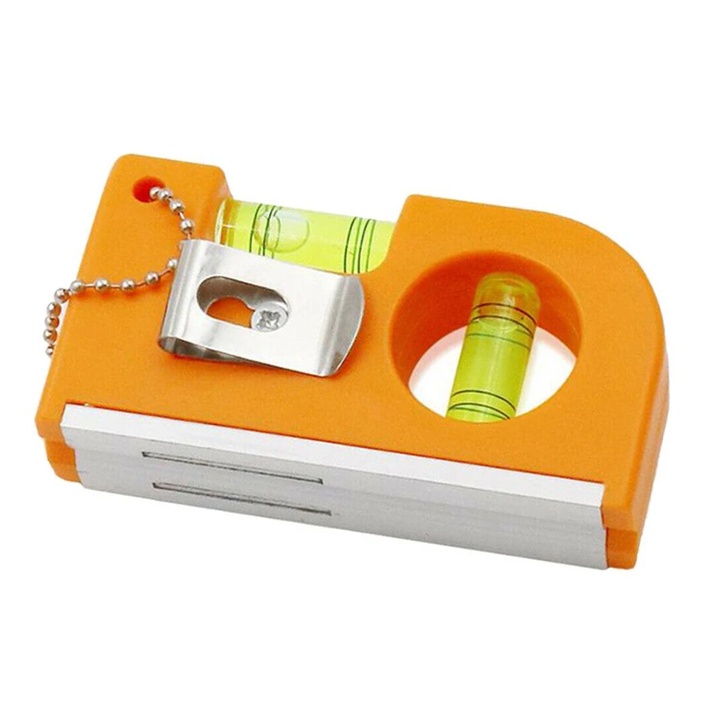 2in1 Mini Pocket Level With Metal Chain Hook Bubble Spirit Leveler Machinery Level Instrument Tool ForDetermining Horizontal/Ver
2in1 Mini Pocket Level With Metal Chain Hook Bubble Spirit Leveler Machinery Level Instrument Tool ForDetermining Horizontal/Ver