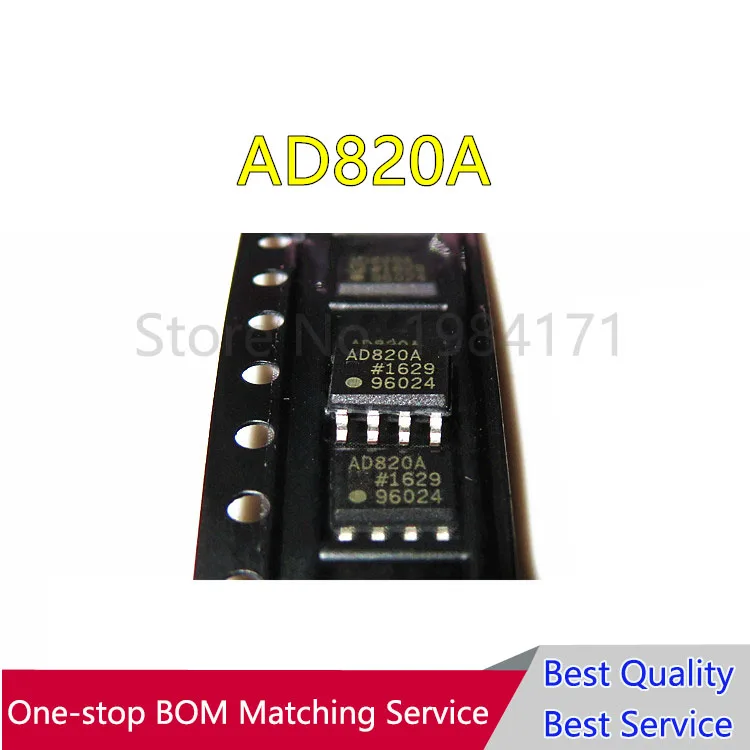 5Pcs AD820ARZ AD820AR AD820 SOP8 Original In Stock Single Supply, Rail to Rail Low Power FET-Input Op Amp IC NEW
5Pcs AD820ARZ AD820AR AD820 SOP8 Original In Stock Single Supply, Rail to Rail Low Power FET-Input Op Amp IC NEW