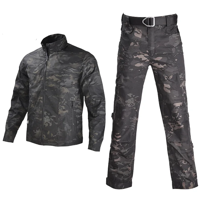 

New Camouflage Jackets Pants Suits Winter Outdoor Breathable Windbreaker Waterproof Tactical Military Hunting Coveralls Twinset