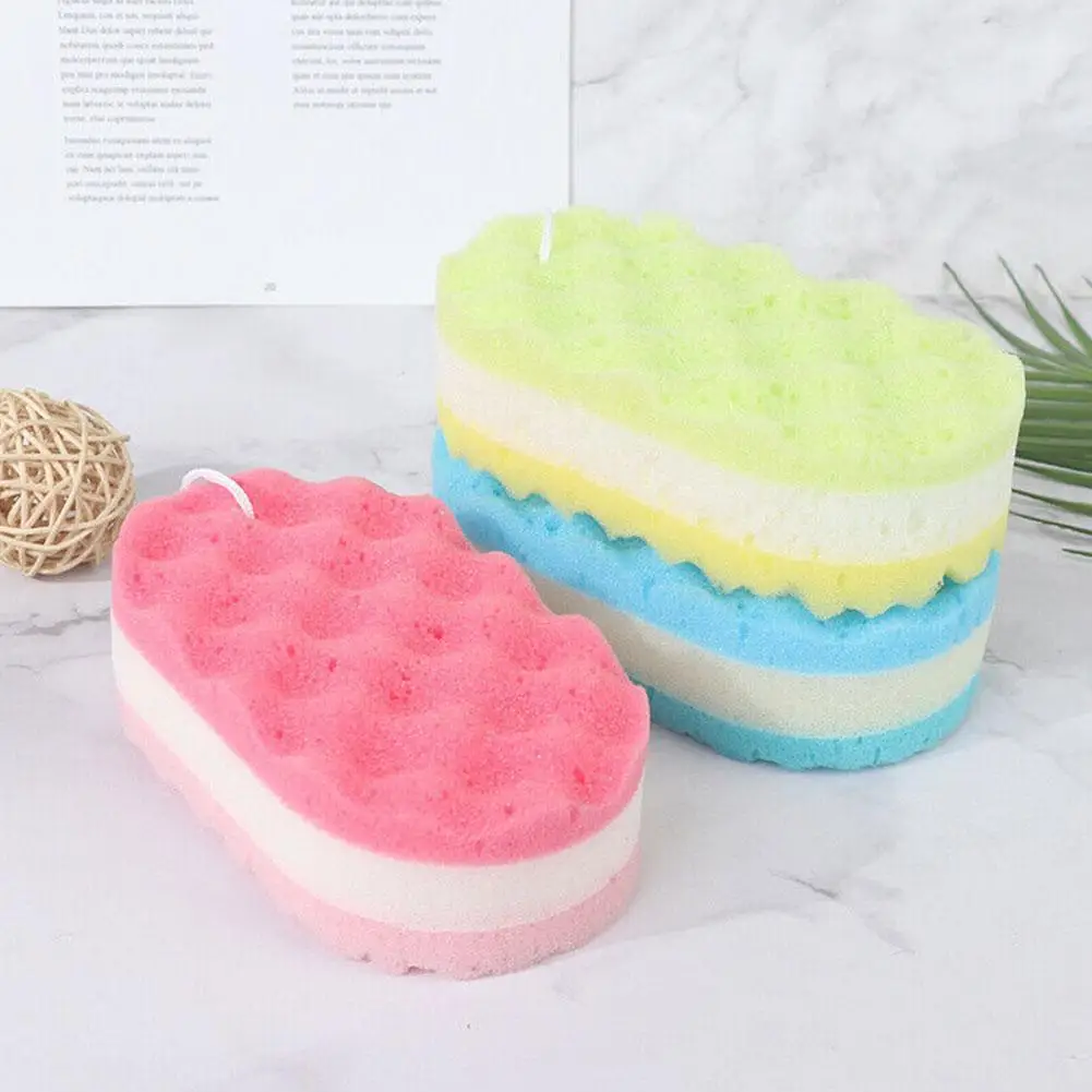 Three Layer Wave Bath Sponge Body Brush Skin Cleansing Massage Cleaning Shower Brush Kids Adult Foam Scrub Towel Rope Holder
Three Layer Wave Bath Sponge Body Brush Skin Cleansing Massage Cleaning Shower Brush Kids Adult Foam Scrub Towel Rope Holder