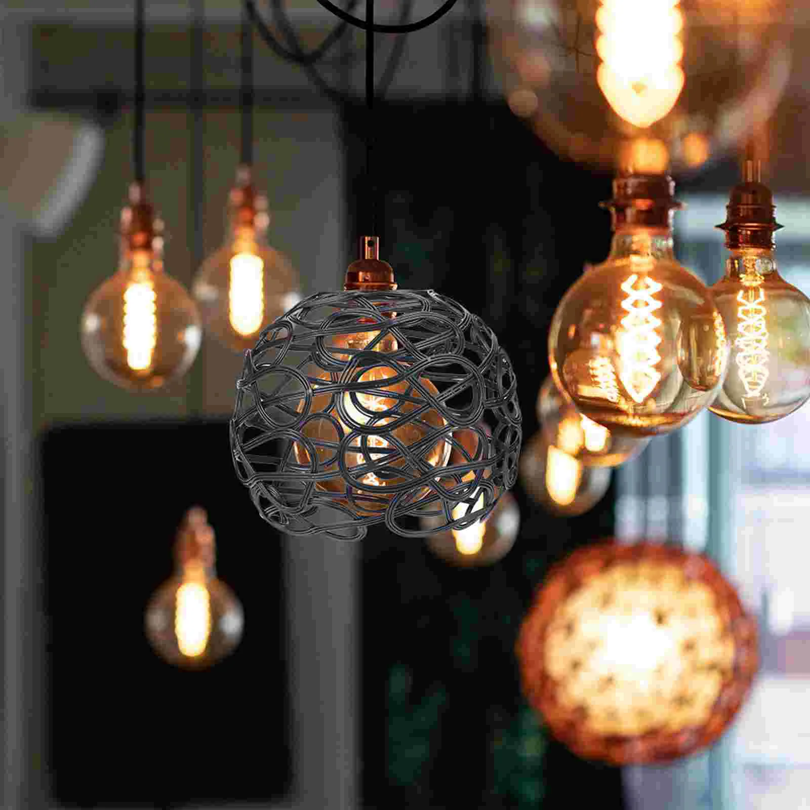 Industrial Light Bulb Cage Diy Vintage Style Light Cage Lamp Guard Iron Chandelier Lamp Shade Replacement Pendant Light Wall
Industrial Light Bulb Cage Diy Vintage Style Light Cage Lamp Guard Iron Chandelier Lamp Shade Replacement Pendant Light Wall