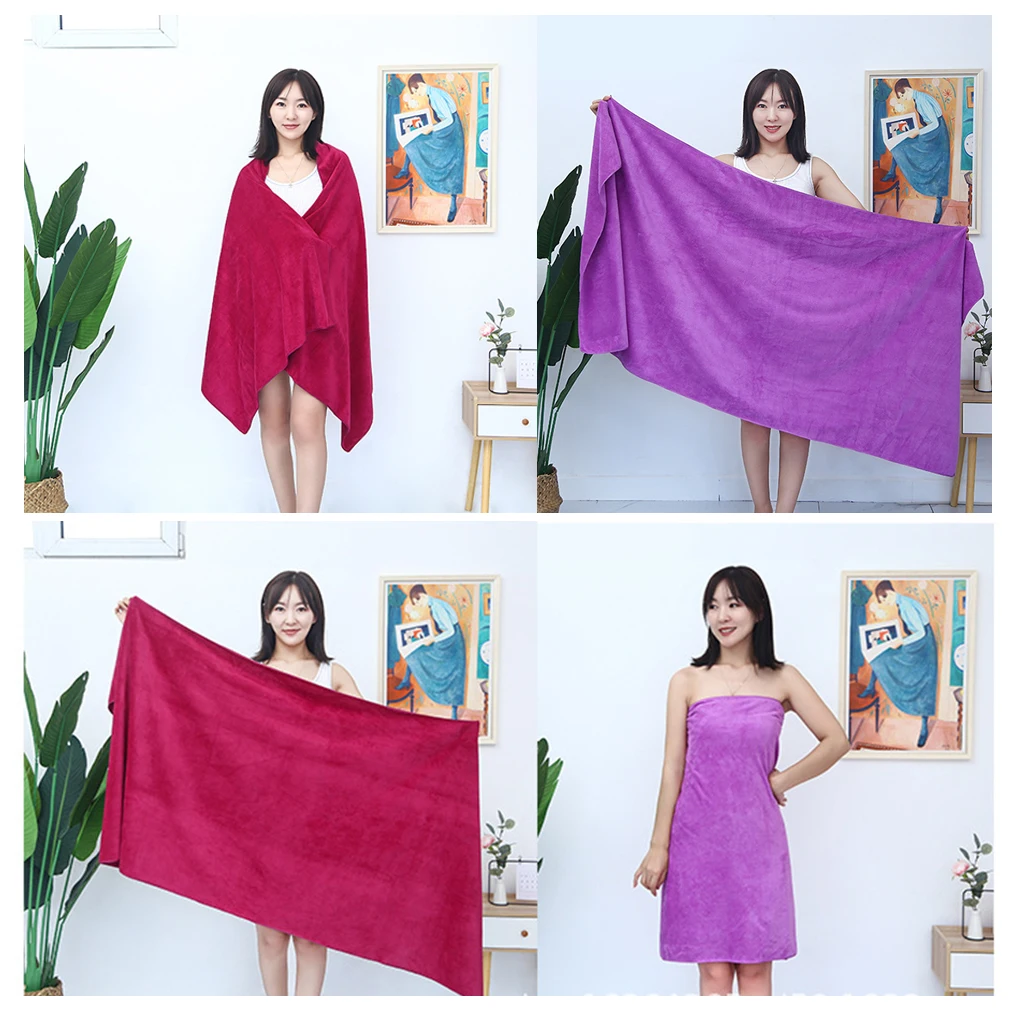Quick-drying Microfiber Towel Large Enough Easy Care Various Colors Double-Sided Velvet Towel
Quick-drying Microfiber Towel Large Enough Easy Care Various Colors Double-Sided Velvet Towel