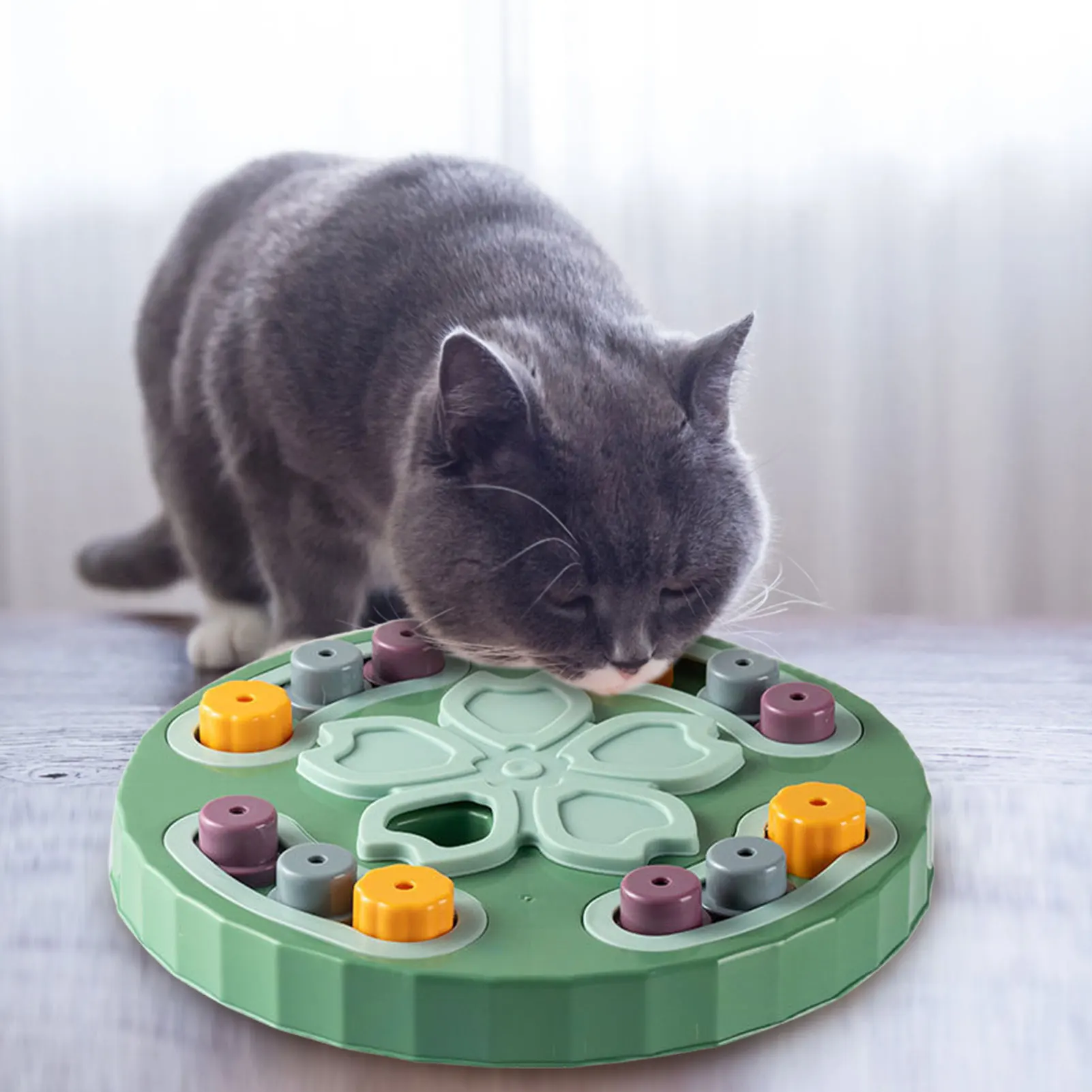 Dog Puzzle Toys Puppy Dog Treat Puzzle Interactive Toy Treat Dispenser For Dogs Training Slow Feeding Puppy & Cats Fun Feeding
Dog Puzzle Toys Puppy Dog Treat Puzzle Interactive Toy Treat Dispenser For Dogs Training Slow Feeding Puppy & Cats Fun Feeding