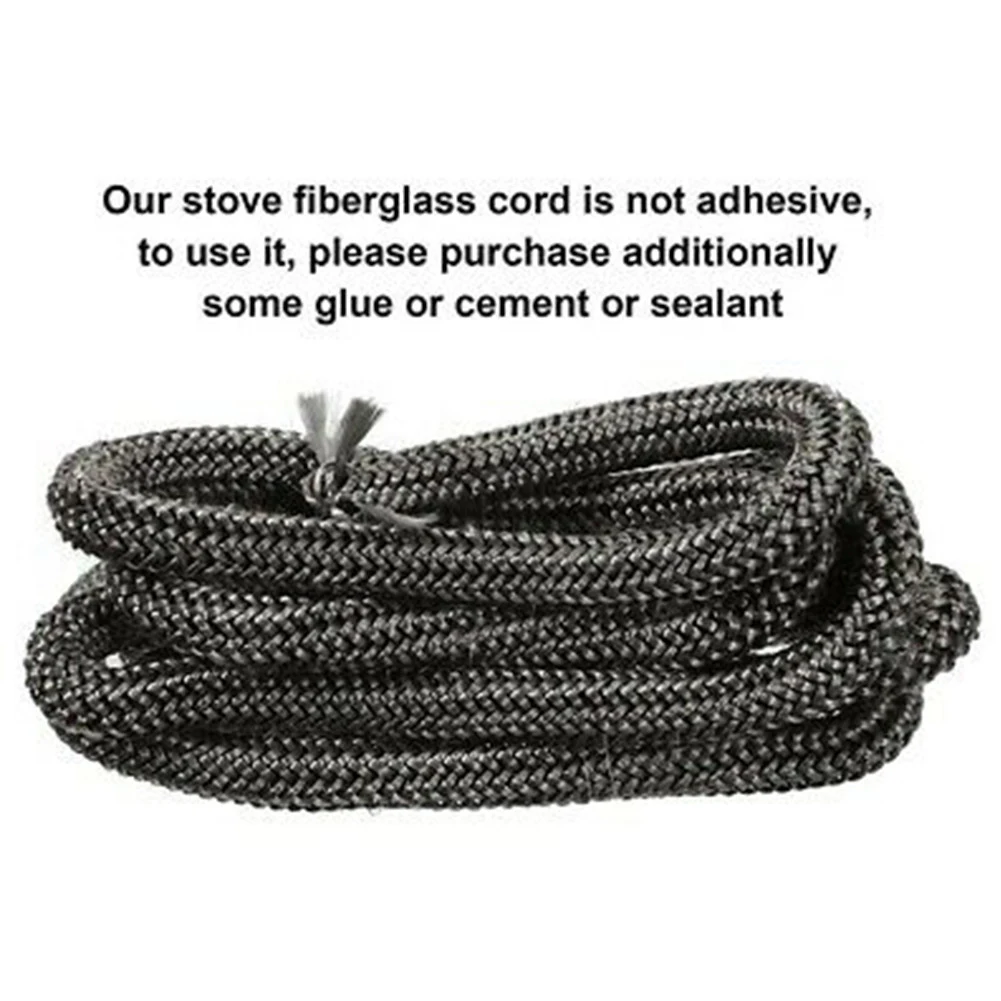 1Pc 25m Fire Rope Log Burner Door Seal Glue Kit Fiberglass 10mm Diameter Fire Wood Heater Sapre Tools For Stove
1Pc 25m Fire Rope Log Burner Door Seal Glue Kit Fiberglass 10mm Diameter Fire Wood Heater Sapre Tools For Stove
