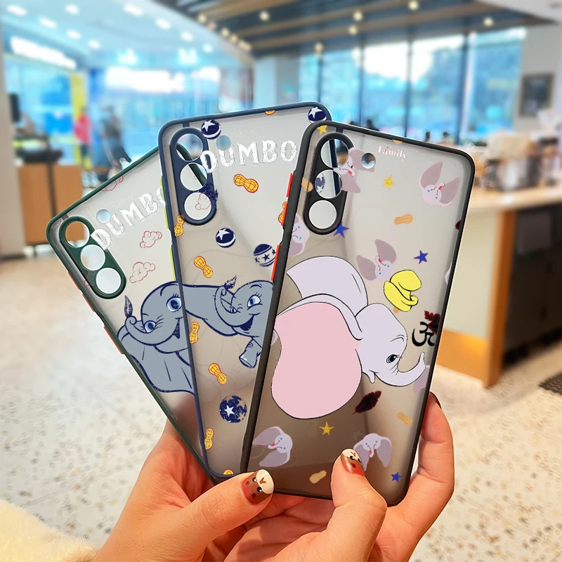 Disney Cute Dumbo For Samsung Galaxy S22 S21 S20 FE Ultra S10 S10E Lite S9 S8 Plus 5G Frosted Translucent Phone Case
Disney Cute Dumbo For Samsung Galaxy S22 S21 S20 FE Ultra S10 S10E Lite S9 S8 Plus 5G Frosted Translucent Phone Case
