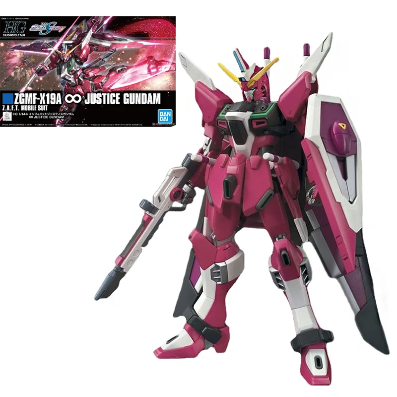 Bandai Genuine 1/144 HGCE ZGMF-X19A Infinite Justice Gundam Gunpla Action Anime Figure Gifts Assembly Model NEW For Children
Bandai Genuine 1/144 HGCE ZGMF-X19A Infinite Justice Gundam Gunpla Action Anime Figure Gifts Assembly Model NEW For Children