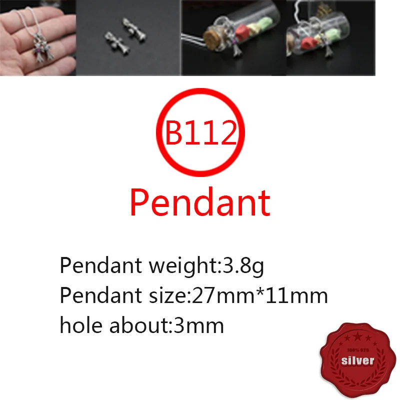 B112 S925 sterling silver pendant jewelry retro same style popular cross flower hip hop punk style gift for lover new hot
B112 S925 sterling silver pendant jewelry retro same style popular cross flower hip hop punk style gift for lover new hot