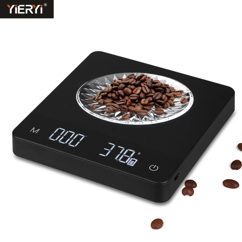 2kg 3kg 5kg/0.1g Drip Coffee Scale with Timer Touch Dual-screen Display Hand Brew Espresso Digital Kitchen Food Scale Charging
2kg 3kg 5kg/0.1g Drip Coffee Scale with Timer Touch Dual-screen Display Hand Brew Espresso Digital Kitchen Food Scale Charging