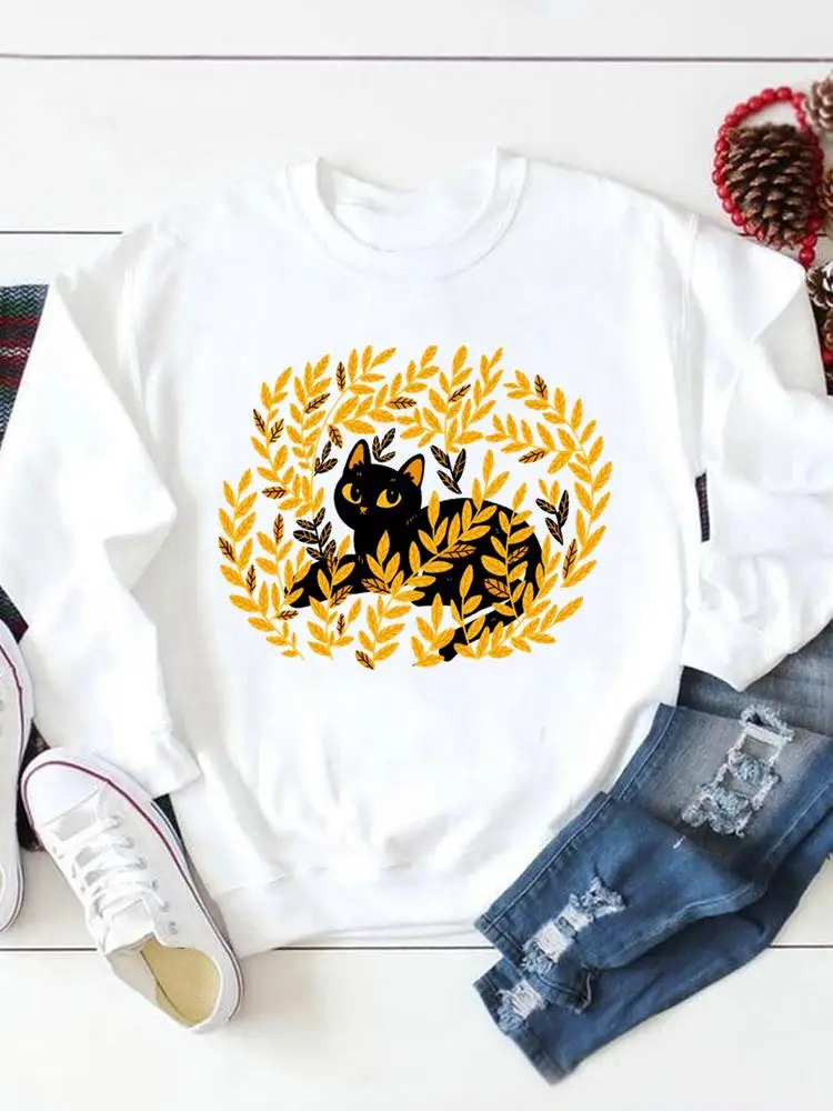 Cat Plant Trend 90s Style Print Graphic Sweatshirts Casual Autumn Pullovers Fashion Spring Fall Female Women Regular Clothing
Cat Plant Trend 90s Style Print Graphic Sweatshirts Casual Autumn Pullovers Fashion Spring Fall Female Women Regular Clothing