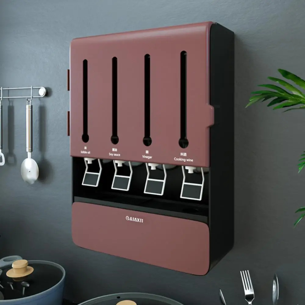 Creative Punch-free Kitchen Shelf Multifunctional Seasoning Storage Rack 360 Degree All-round Sealing Wall-mounted Wholesale
Creative Punch-free Kitchen Shelf Multifunctional Seasoning Storage Rack 360 Degree All-round Sealing Wall-mounted Wholesale