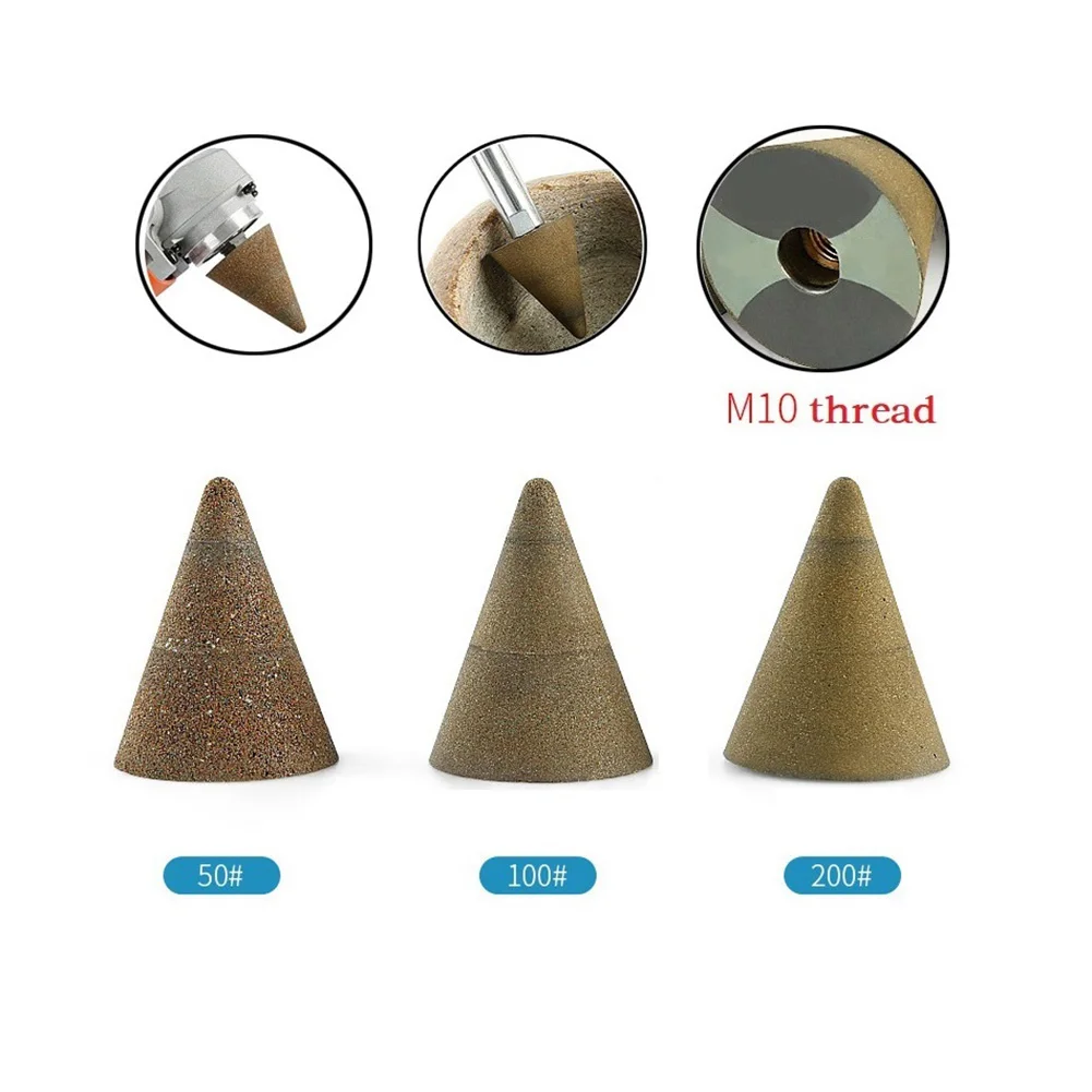 M10 Thread Diamond Chamfer Countersink Bits Cone Carve Polishing Grinding Wheel For Glass Ceramic Porcelain Tiles Tool Parts
M10 Thread Diamond Chamfer Countersink Bits Cone Carve Polishing Grinding Wheel For Glass Ceramic Porcelain Tiles Tool Parts