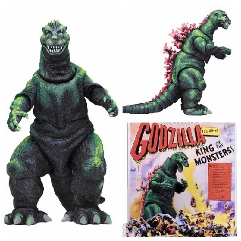 Godzilla Anime Figures Movie Poster Version Neca 1956 Godzilla Big Size Peripheral Toys Pvc Material Gifts for Children Dolls
Godzilla Anime Figures Movie Poster Version Neca 1956 Godzilla Big Size Peripheral Toys Pvc Material Gifts for Children Dolls