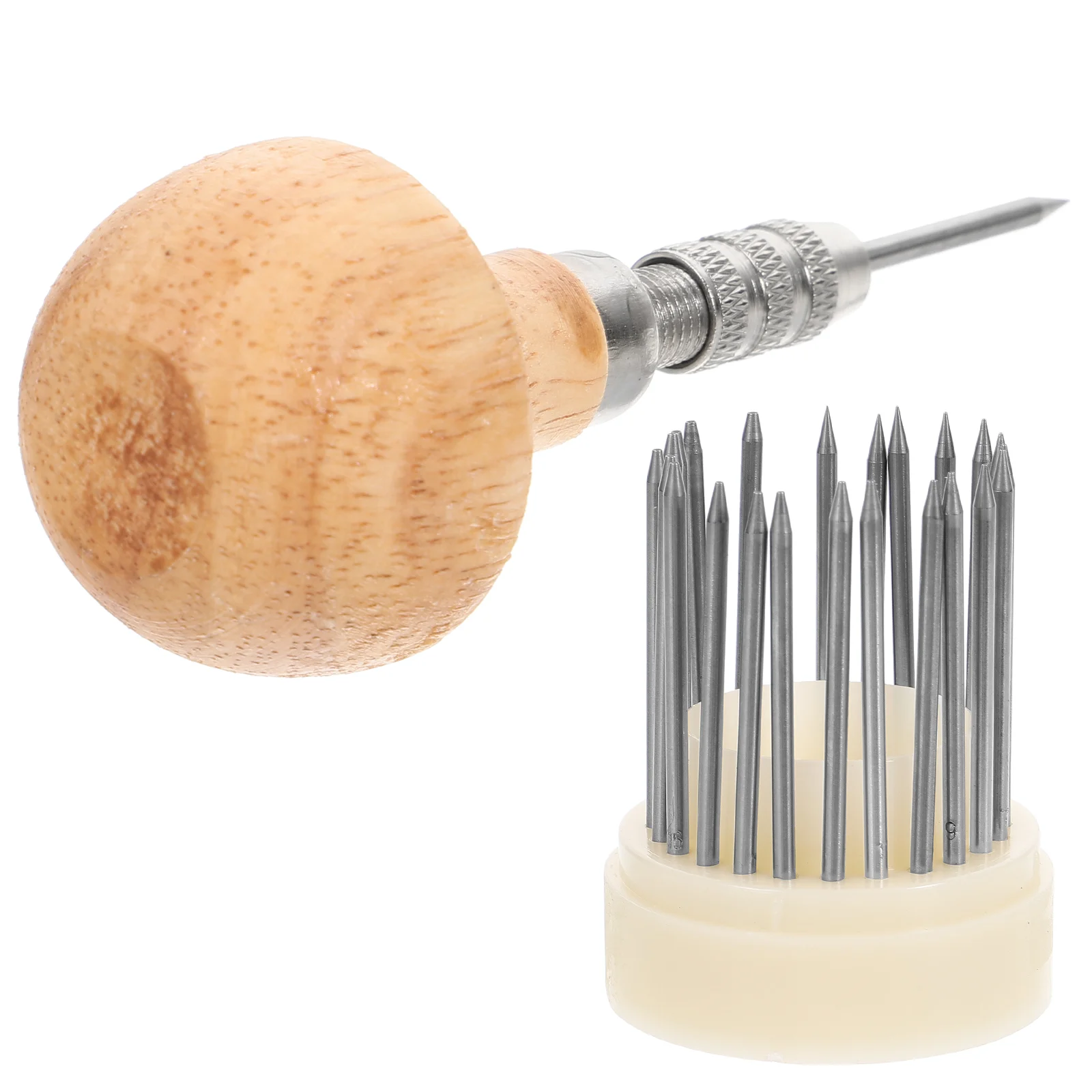 Crafts Gemstone Bead Grain Tool Jewelry Making Tools Crafting Graver Suite Portable Wooden Handicraft Beading
Crafts Gemstone Bead Grain Tool Jewelry Making Tools Crafting Graver Suite Portable Wooden Handicraft Beading