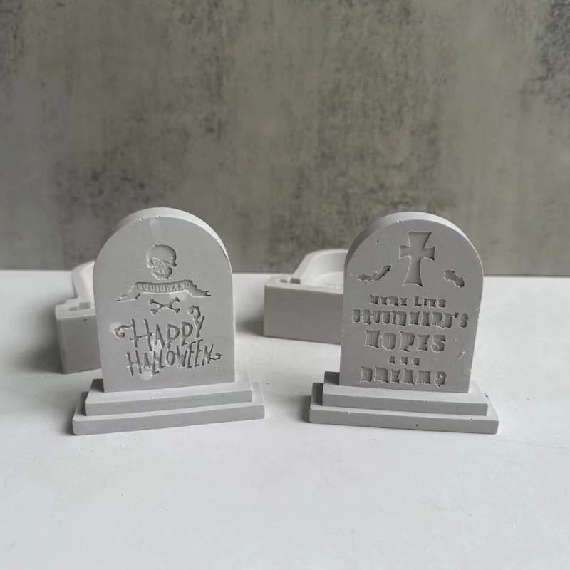 Halloween Tombstone Silicone Molds DIY Epoxy Resin Molds Table Ornament Mould Plaster Making Tool Easy to Clean X3UD
Halloween Tombstone Silicone Molds DIY Epoxy Resin Molds Table Ornament Mould Plaster Making Tool Easy to Clean X3UD