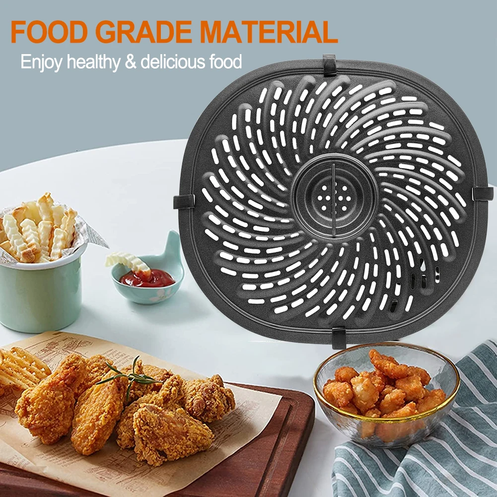 Air Fryer Grill Pan Replacement Parts With Silicone Sleeve For Power XL Gowise 7QT Upgraded Crisper 25.3*23.4cm Grilled Saucer
Air Fryer Grill Pan Replacement Parts With Silicone Sleeve For Power XL Gowise 7QT Upgraded Crisper 25.3*23.4cm Grilled Saucer