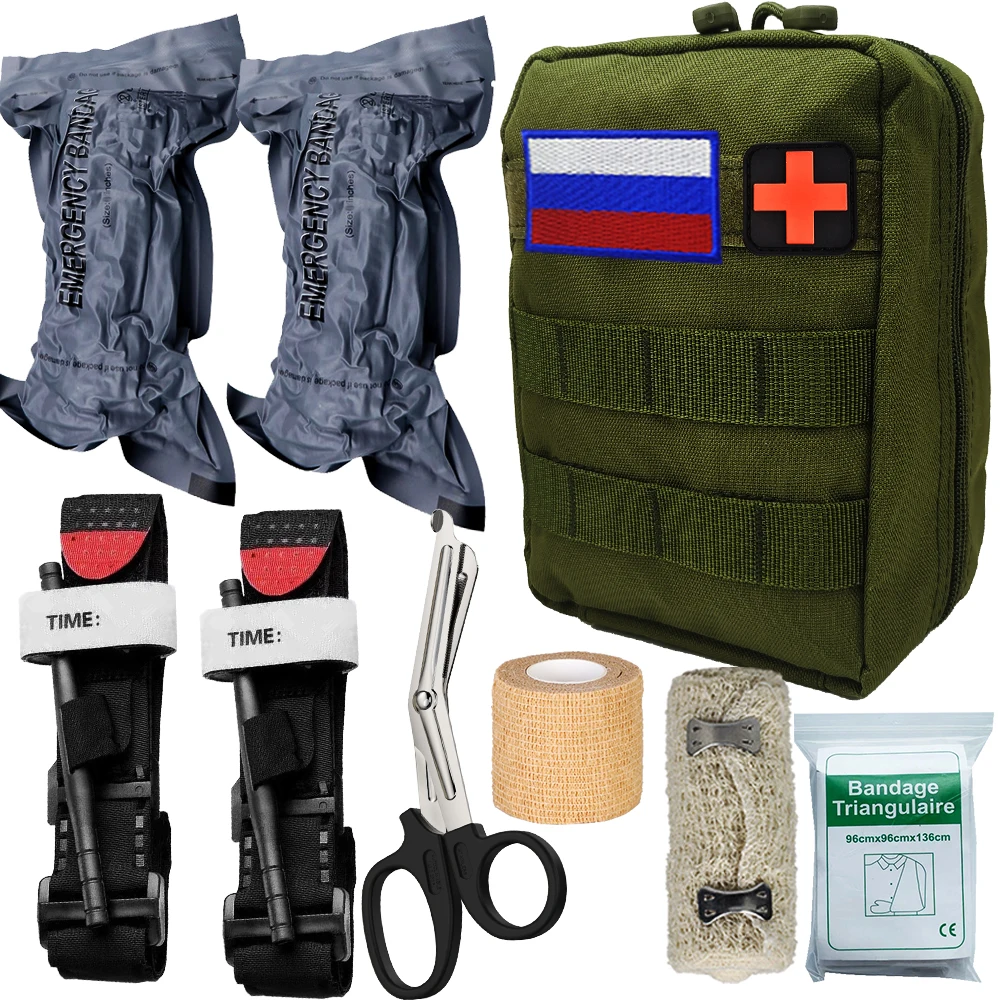 frist aid Kit Tourniquet Military Tactical Bag Russian flag Emergency Trauma IFAK for tourniquet First Aid medical kit
frist aid Kit Tourniquet Military Tactical Bag Russian flag Emergency Trauma IFAK for tourniquet First Aid medical kit