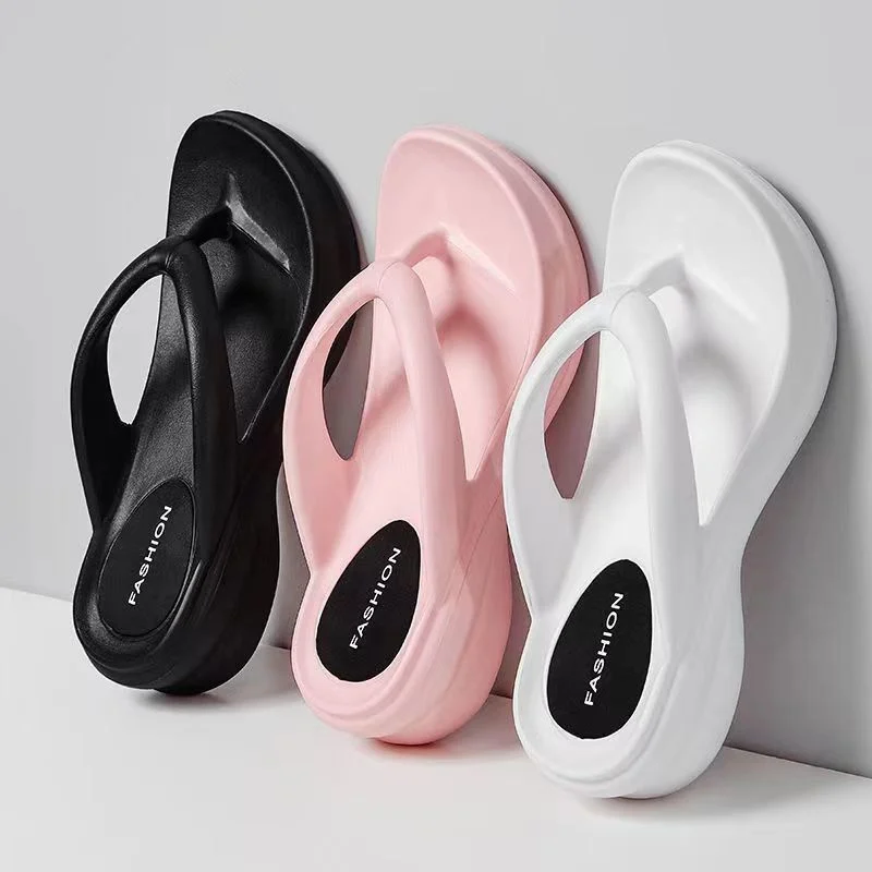 New Thick Bottomed Flip Flops Outdoor Slides Summer Shoes Women Sand Beach Slippers Flip Flops Wedge Heels Seaside Beach Sandals
New Thick Bottomed Flip Flops Outdoor Slides Summer Shoes Women Sand Beach Slippers Flip Flops Wedge Heels Seaside Beach Sandals