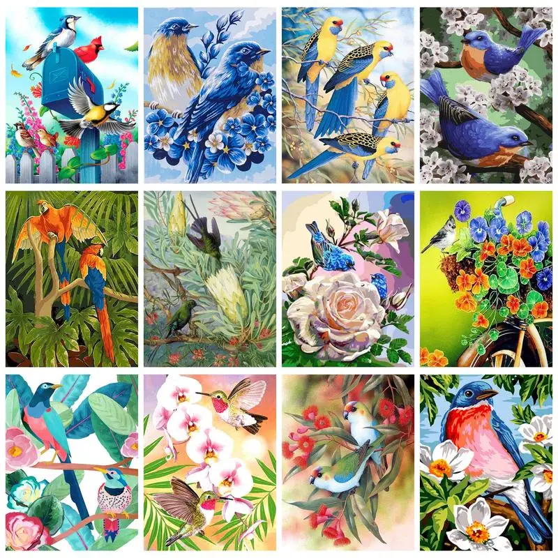 GATYZTORY Acrylic Painting By Numbers Birds Drawing By Numbers Adults Crafts Home Garden Artwork Kill Time Diy Gift Handpainted
GATYZTORY Acrylic Painting By Numbers Birds Drawing By Numbers Adults Crafts Home Garden Artwork Kill Time Diy Gift Handpainted