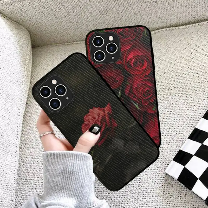 FHNBLJ Bright Red Rose Flowers Phone Case Hard Leather Case for iPhone 11 12 13 Mini Pro Max 8 7 Plus SE 2020 X XR XS Coque
FHNBLJ Bright Red Rose Flowers Phone Case Hard Leather Case for iPhone 11 12 13 Mini Pro Max 8 7 Plus SE 2020 X XR XS Coque