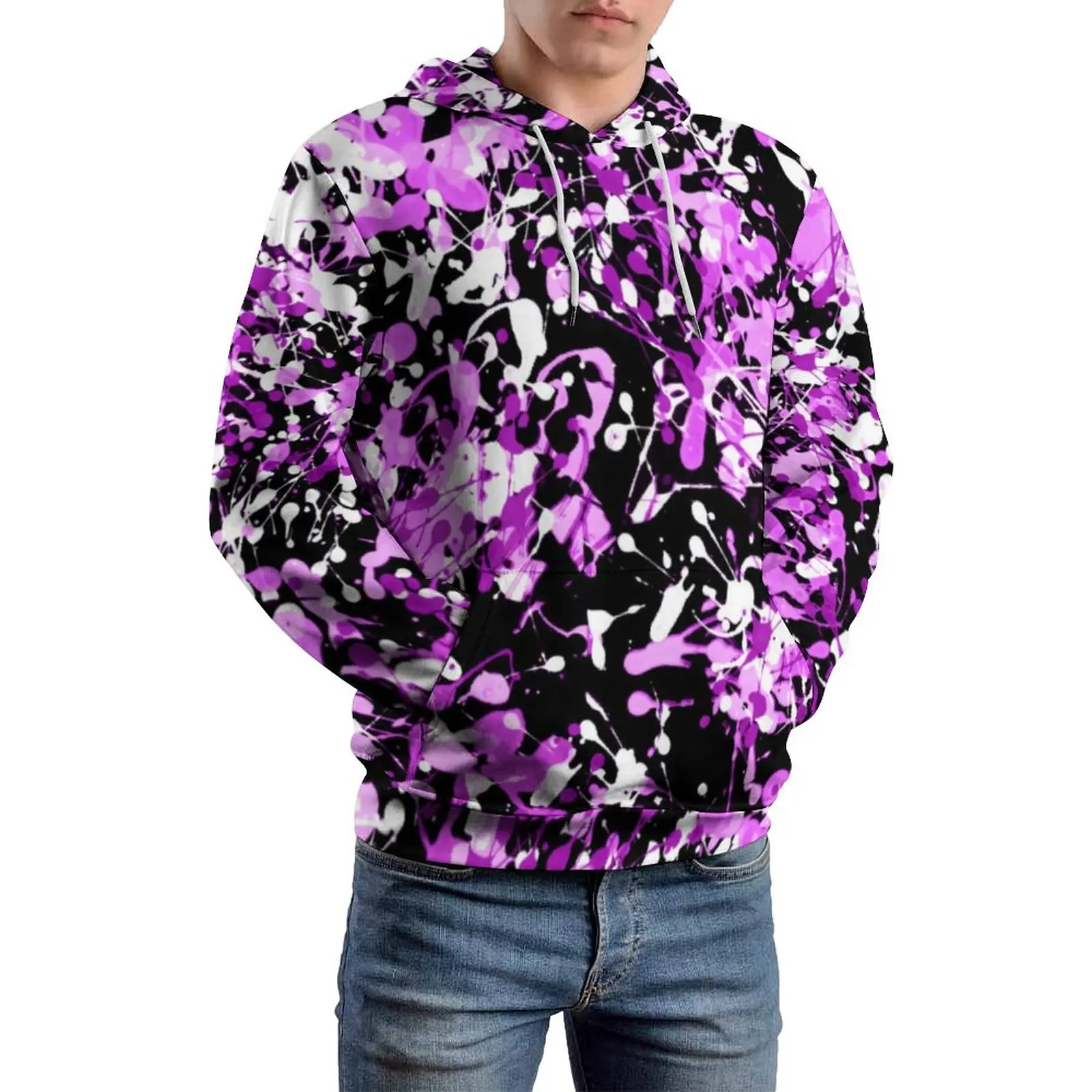 Splatter Paint Print Casual Hoodies Men Abstract Design Aesthetic Custom Sweatshirts Winter Long Sleeve Loose Oversized Hoodie
Splatter Paint Print Casual Hoodies Men Abstract Design Aesthetic Custom Sweatshirts Winter Long Sleeve Loose Oversized Hoodie
