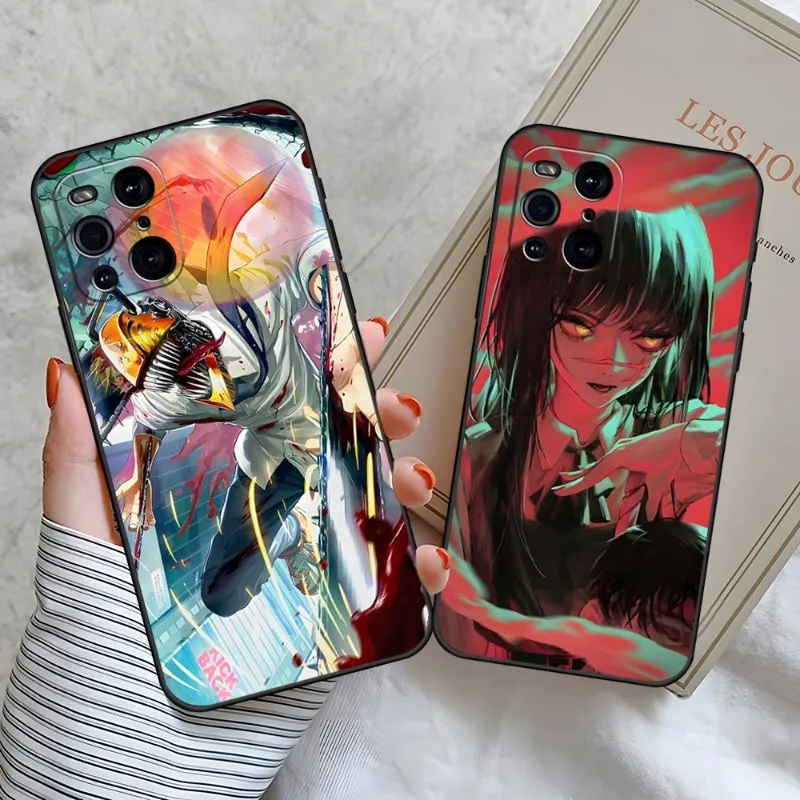 Cute Cartoon Chainsaw Man Anime Phone Case For OPPO Find X3 X2 X5 RENO 8 6 7 4 Pro Plus A57 A16 A54 A74 A54 A97 A53 Black Coque
Cute Cartoon Chainsaw Man Anime Phone Case For OPPO Find X3 X2 X5 RENO 8 6 7 4 Pro Plus A57 A16 A54 A74 A54 A97 A53 Black Coque