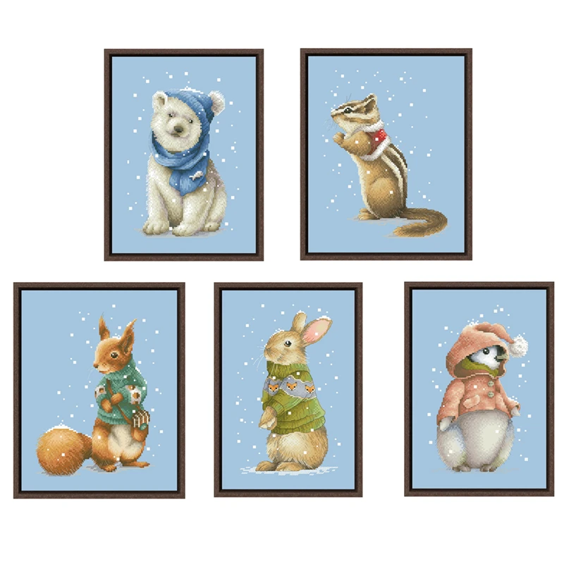 White bear cross stitch kit cute animal 18ct 14ct 11ct skyblue fabric cloth cotton embroidery DIY handmade kitchen accessories 
White bear cross stitch kit cute animal 18ct 14ct 11ct skyblue fabric cloth cotton embroidery DIY handmade kitchen accessories