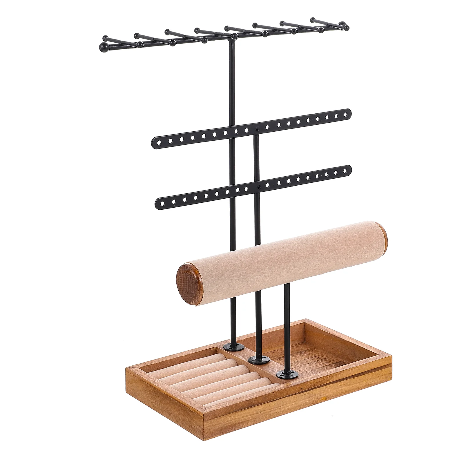 Jewelry Display Stand Decorative Holder Retro Earring Metal Organizer Shelf Acrylic Trays Vintage Necklace Bracelet
Jewelry Display Stand Decorative Holder Retro Earring Metal Organizer Shelf Acrylic Trays Vintage Necklace Bracelet