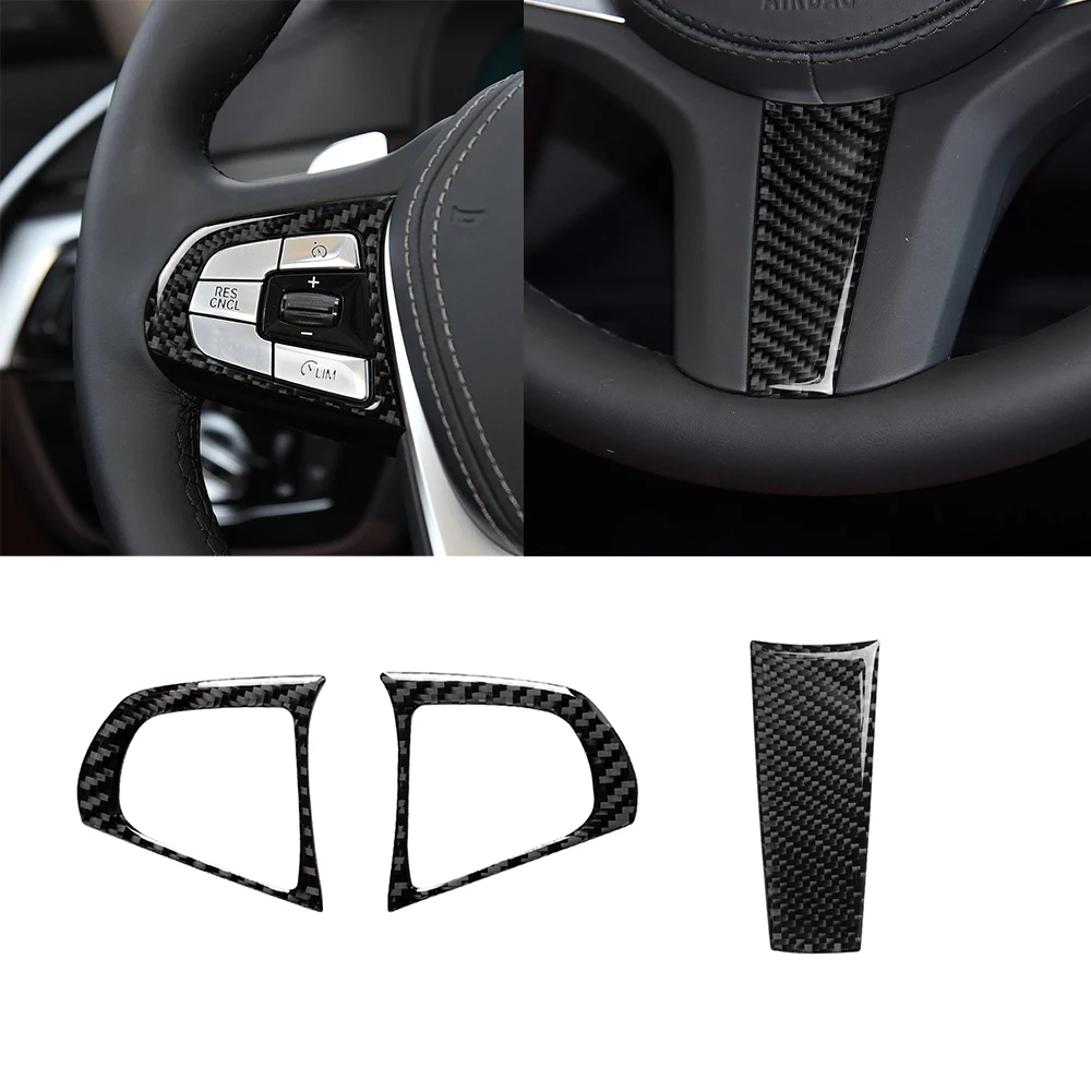 Car Steering Wheel Buttons Decoration Cover Trim Sticker Kits for BMW 5 Series G30 G38 X3 G01 G08 Auto Interior Accessories
Car Steering Wheel Buttons Decoration Cover Trim Sticker Kits for BMW 5 Series G30 G38 X3 G01 G08 Auto Interior Accessories