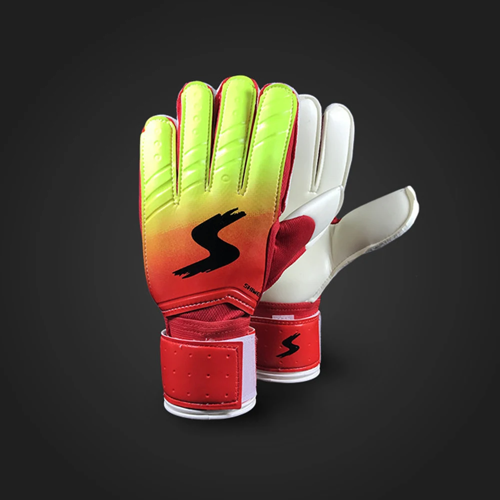 Football Gloves Professional Goalkeeper Glove Anti-slip Thickened Full Finger Hand Protection for Children Teenagers Training
Football Gloves Professional Goalkeeper Glove Anti-slip Thickened Full Finger Hand Protection for Children Teenagers Training