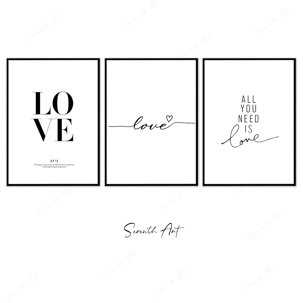 Nordic Simple Style Canvas Paintings Love Letters Posters Prints Canvas Printings Black White Decor for Family Wall Decorations
Nordic Simple Style Canvas Paintings Love Letters Posters Prints Canvas Printings Black White Decor for Family Wall Decorations