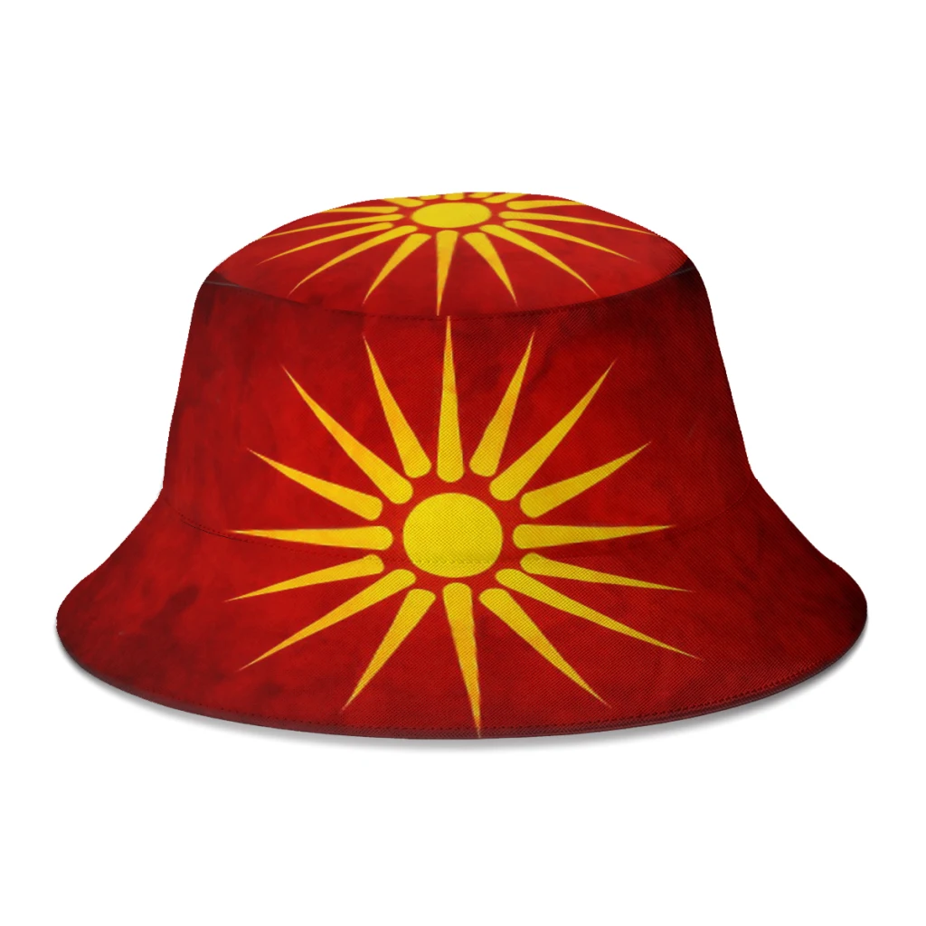 Macedonia Macedonian National of Macedonia National Flag Bucket Hat For Women Men Foldable Bob Fisherman Hats Panama Cap
Macedonia Macedonian National of Macedonia National Flag Bucket Hat For Women Men Foldable Bob Fisherman Hats Panama Cap