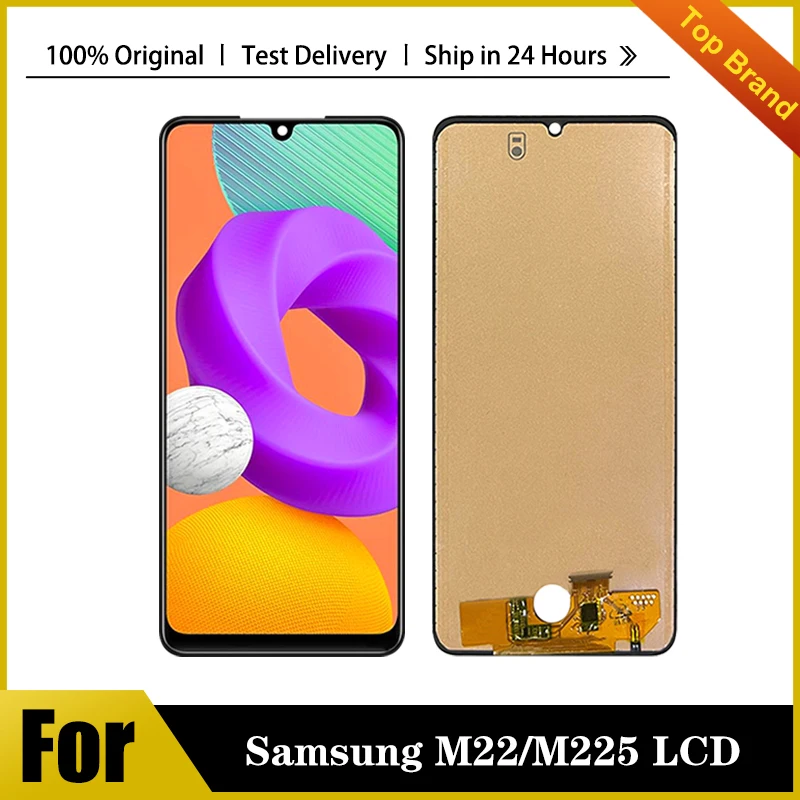 1 шт., дисплей 6,4 дюйма M22 4G для Samsung Galaxy M22, ЖК-дисплей с сенсорным экраном, дигитайзер M225 M225F/DS, в сборе с инструментами
1 шт., дисплей 6,4 дюйма M22 4G для Samsung Galaxy M22, ЖК-дисплей с сенсорным экраном, дигитайзер M225 M225F/DS, в сборе с инструментами