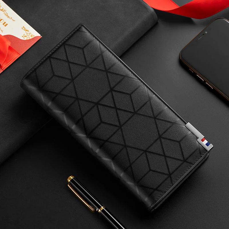 Long leather wallet business men's large capacity women's purse multi function mobile phone bag fashion card holder Coin
Long leather wallet business men's large capacity women's purse multi function mobile phone bag fashion card holder Coin