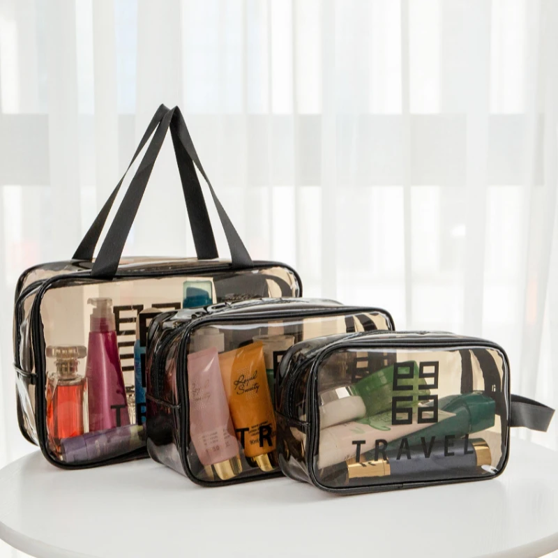 Multifunctional Storage Bag Transparent Pvc Portable Cosmetic Bag Travel Waterproof Female Bag Reusable
Multifunctional Storage Bag Transparent Pvc Portable Cosmetic Bag Travel Waterproof Female Bag Reusable