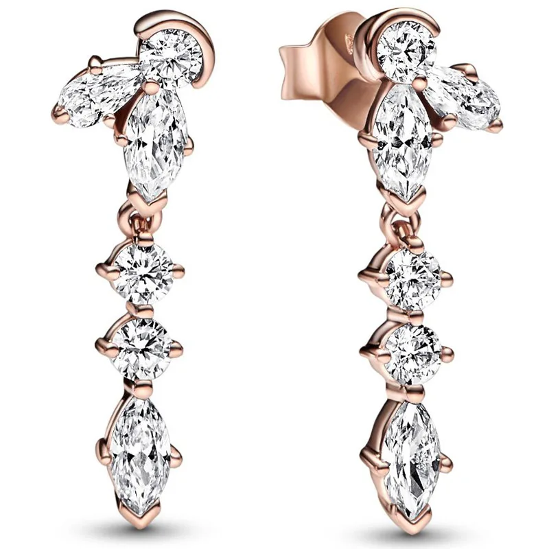Authentic 925 Sterling Silver Moments Sparkling Herbarium Cluster Drop Earring For Women Wedding Fashion Jewelry
Authentic 925 Sterling Silver Moments Sparkling Herbarium Cluster Drop Earring For Women Wedding Fashion Jewelry