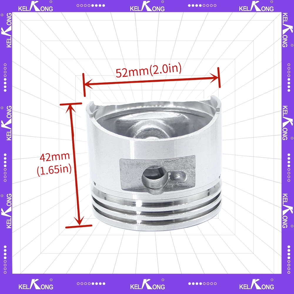 KELKONG 52mm Piston Gasoline Cylinder Chainsaw For Haojue Suzuki AN125 HS125 HS125T 125cc Engine Spare Parts Motorcycle
KELKONG 52mm Piston Gasoline Cylinder Chainsaw For Haojue Suzuki AN125 HS125 HS125T 125cc Engine Spare Parts Motorcycle