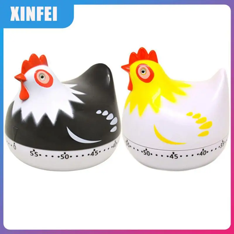 

Kitchen Timer Cute Hen Shape Cooking Timers Portable 60min Alarm Clock Kitchen Timer Mulitfunctional Stopwatch Kitchen Tools