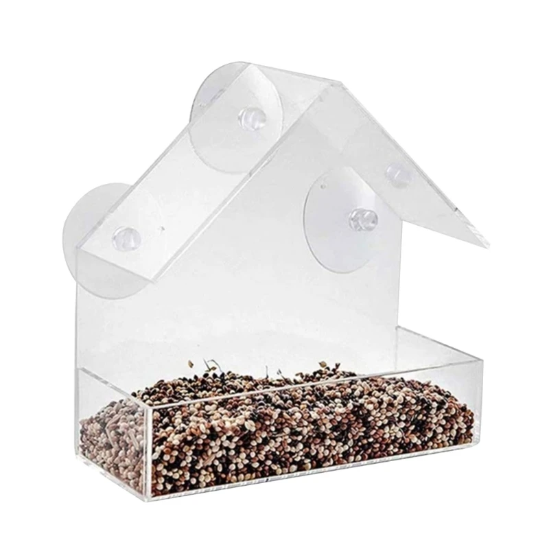 Bird Feeder Acrylic Bird Window Feeder Pet Bird Feeding Supplies with 1 Slot Durable Suction Cup Bird Feeding Dispenser
Bird Feeder Acrylic Bird Window Feeder Pet Bird Feeding Supplies with 1 Slot Durable Suction Cup Bird Feeding Dispenser