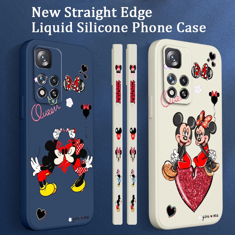 Mickey Minnie Disney Anime Phone Case For Redmi Note 12 11 11S 11T 10S 10 9S 9T 9 8T 8 Pro Plus 5G Liquid Left Rope Cover 
Mickey Minnie Disney Anime Phone Case For Redmi Note 12 11 11S 11T 10S 10 9S 9T 9 8T 8 Pro Plus 5G Liquid Left Rope Cover