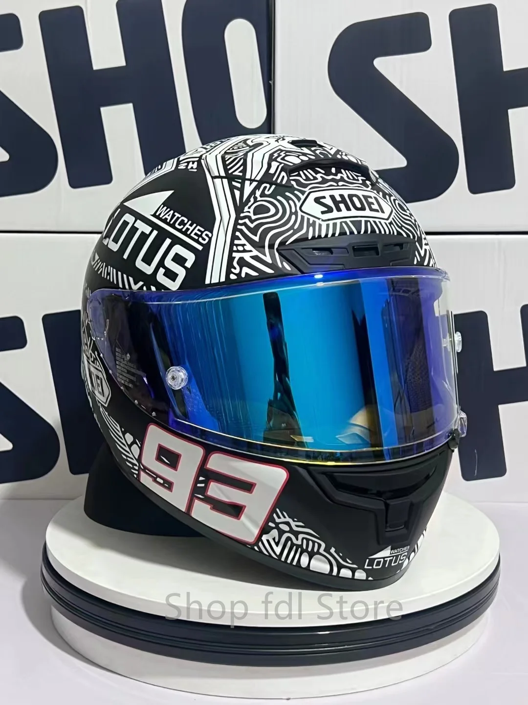 Full Face Motorcycle helmet SHOEI X14 93 Marquez PAINTING Helmet helmet Riding Motocross Racing Motobike Helmet
Full Face Motorcycle helmet SHOEI X14 93 Marquez PAINTING Helmet helmet Riding Motocross Racing Motobike Helmet