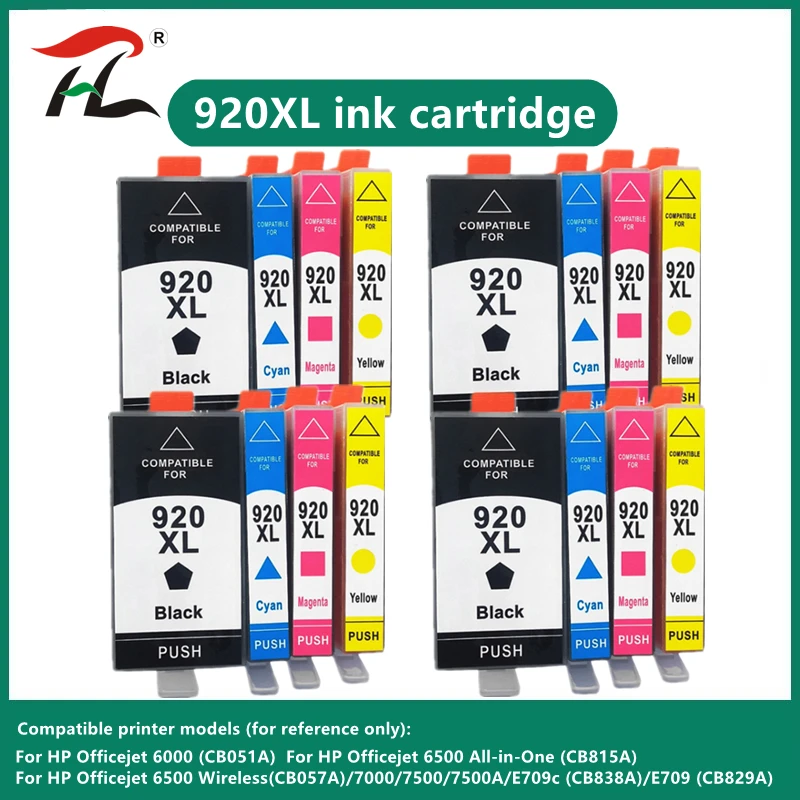 

920XL Compatible ink cartridge for HP920XL 920 hp920 hp 920 For HP Officejet 6500 6500A 6000 7000 7500 7500A Printer with chip