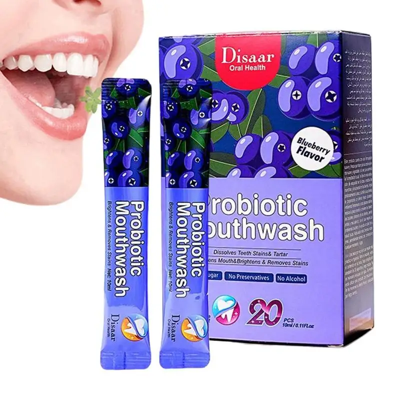 

Mouth Wash Portable Mouthwash For Bad Breath Long Lasting Oral Cleaner Travel Size Mouth Wash For Fresher Breath Reduce Stains