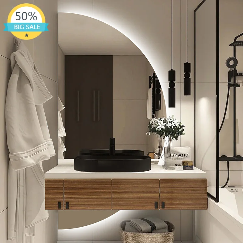 Light Big Size Mirror Decoration Accessories House Wall Large Make Up Mirror Room Vanity Decor Nordic Espelho Cosmetics HX50DM 
Light Big Size Mirror Decoration Accessories House Wall Large Make Up Mirror Room Vanity Decor Nordic Espelho Cosmetics HX50DM