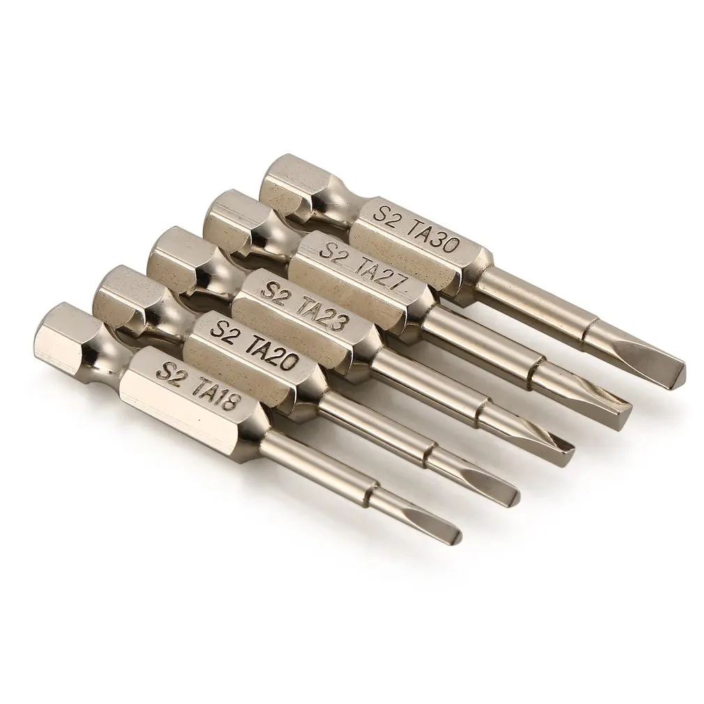 5 PCS S2 Steel Magnetic Triangle Head Screwdriver Bits 50mm 1/4 Hex Shank Nozzle Pneumatic Screwdriver Electric Head Set
5 PCS S2 Steel Magnetic Triangle Head Screwdriver Bits 50mm 1/4 Hex Shank Nozzle Pneumatic Screwdriver Electric Head Set