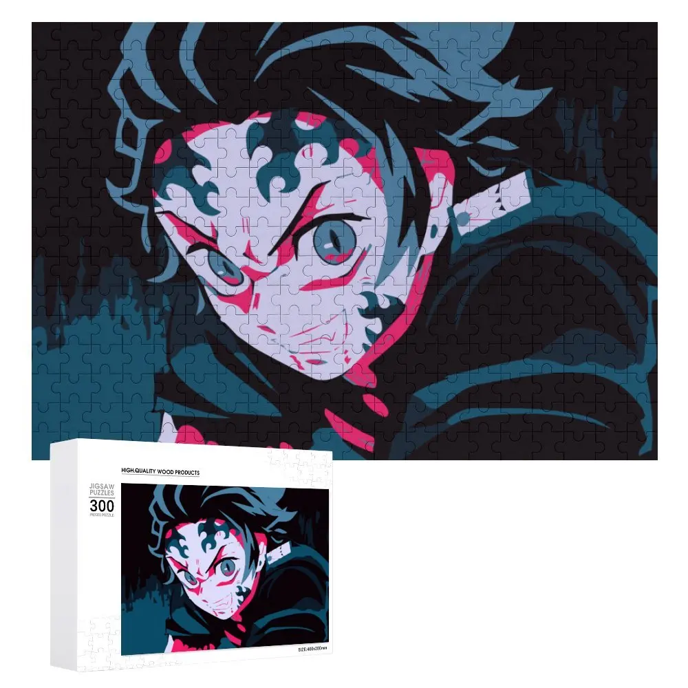 300 pieces of the classic Bandai anime series Demon Slayer Puzzles Kamado tanjiro puzzles for adults and children toys 
300 pieces of the classic Bandai anime series Demon Slayer Puzzles Kamado tanjiro puzzles for adults and children toys