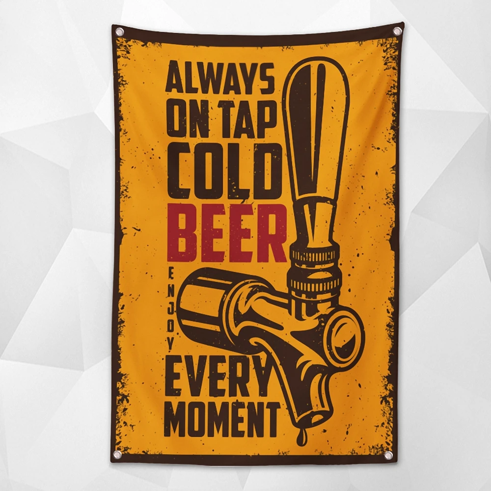 ALWAYS ON TAP COLD BEER ENJOY EVERY MOMENT Vintage Beer Festival Banner Wall Hanging Home Decoration Beerfest Poster Tapestry
ALWAYS ON TAP COLD BEER ENJOY EVERY MOMENT Vintage Beer Festival Banner Wall Hanging Home Decoration Beerfest Poster Tapestry