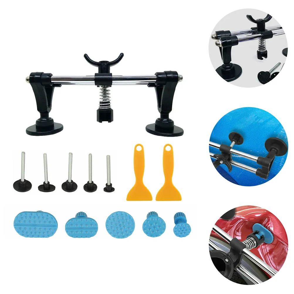 1 Set Car Body Paintless Dent Repair Tool Dent Puller Set with Puller Tabs 
1 Set Car Body Paintless Dent Repair Tool Dent Puller Set with Puller Tabs