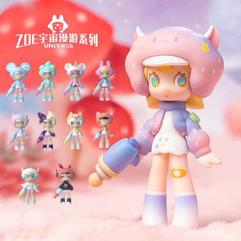 Original Anime ZOE Universe Roaming Series Blind Box Guess Bag Action Figure Toys Kawaii Desktop Model Doll Girlfriend Gift
Original Anime ZOE Universe Roaming Series Blind Box Guess Bag Action Figure Toys Kawaii Desktop Model Doll Girlfriend Gift